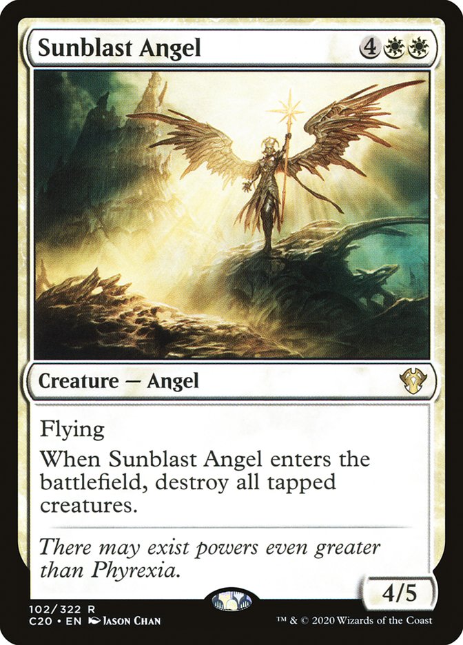 Sunblast Angel [Commander 2020] | Shuffle n Cut Hobbies & Games