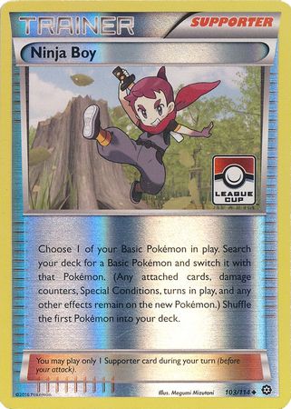 Ninja Boy (103/114) (League Promo) [XY: Steam Siege] | Shuffle n Cut Hobbies & Games