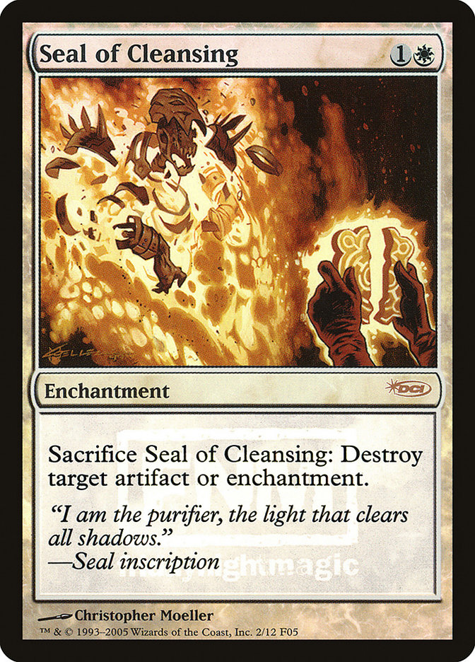 Seal of Cleansing [Friday Night Magic 2005] | Shuffle n Cut Hobbies & Games