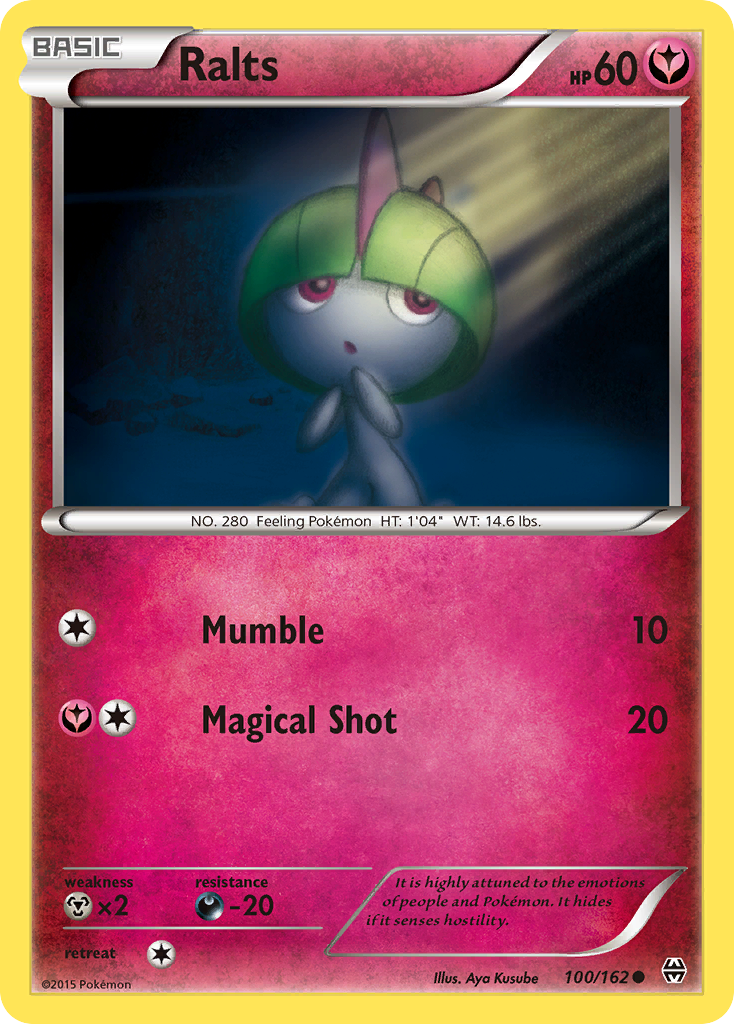 Ralts (100/162) [XY: BREAKthrough] | Shuffle n Cut Hobbies & Games