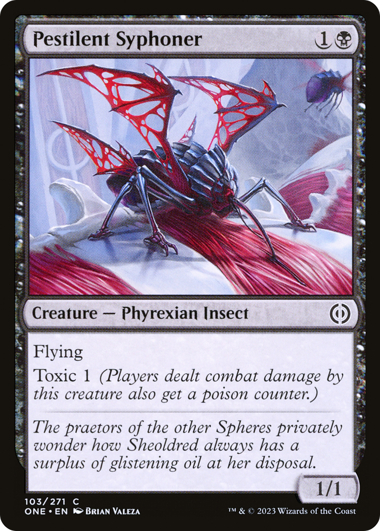 Pestilent Syphoner [Phyrexia: All Will Be One] | Shuffle n Cut Hobbies & Games