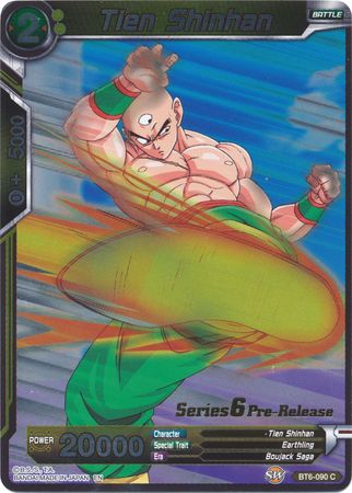 Tien Shinhan [BT6-090_PR] | Shuffle n Cut Hobbies & Games