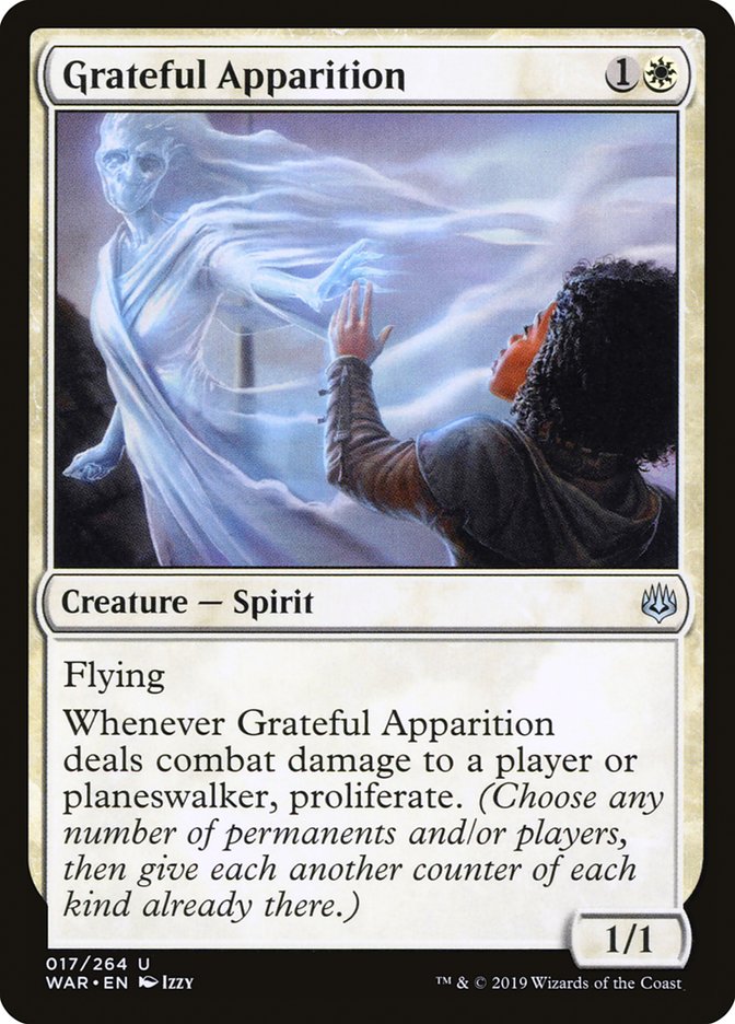 Grateful Apparition [War of the Spark] | Shuffle n Cut Hobbies & Games