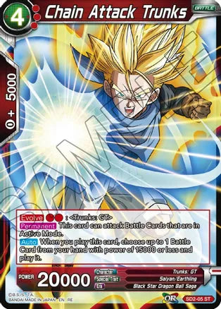 Chain Attack Trunks [SD2-05] | Shuffle n Cut Hobbies & Games