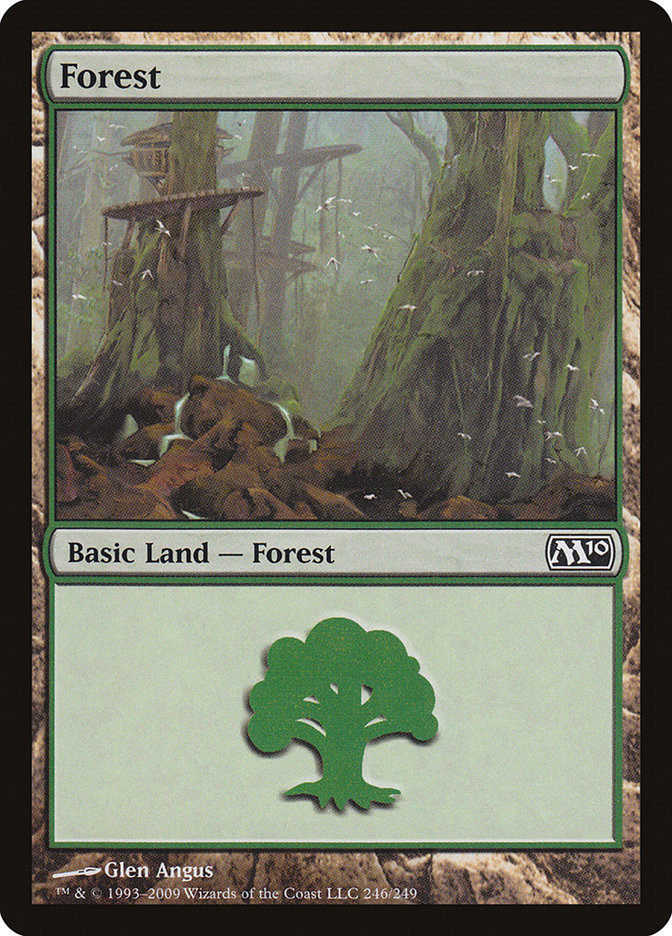 Forest (246) [Magic 2010] | Shuffle n Cut Hobbies & Games