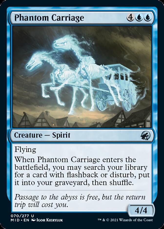 Phantom Carriage [Innistrad: Midnight Hunt] | Shuffle n Cut Hobbies & Games