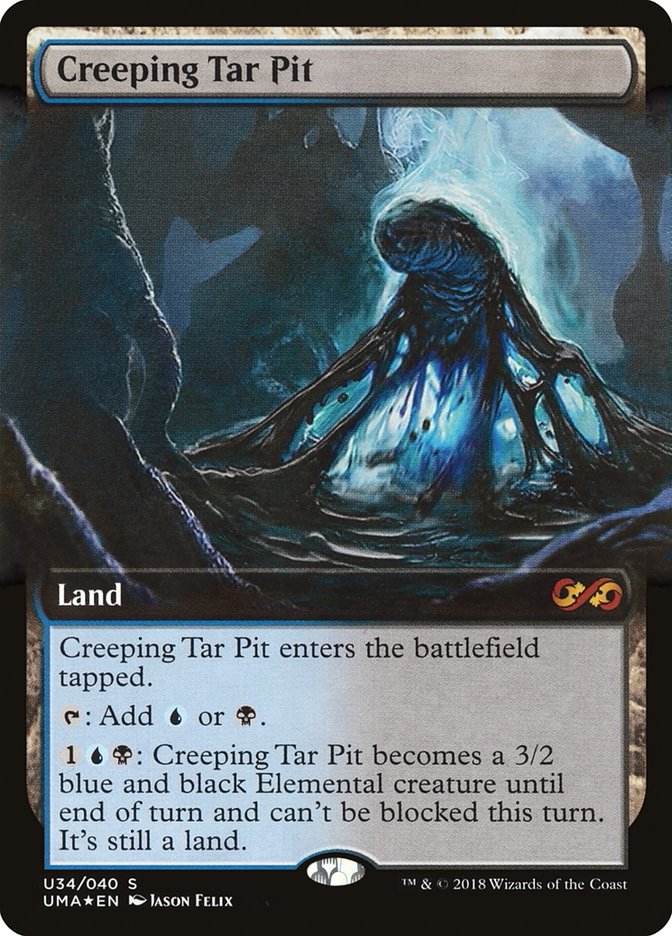 Creeping Tar Pit (Topper) [Ultimate Masters Box Topper] | Shuffle n Cut Hobbies & Games