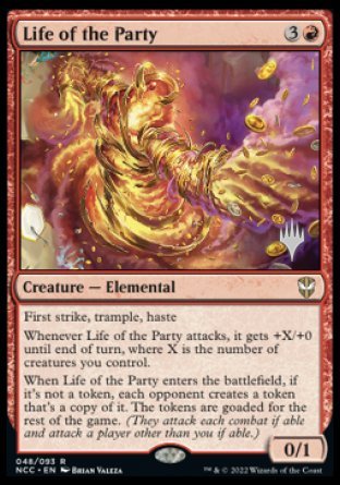 Life of the Party (Promo Pack) [Streets of New Capenna Commander Promos] | Shuffle n Cut Hobbies & Games