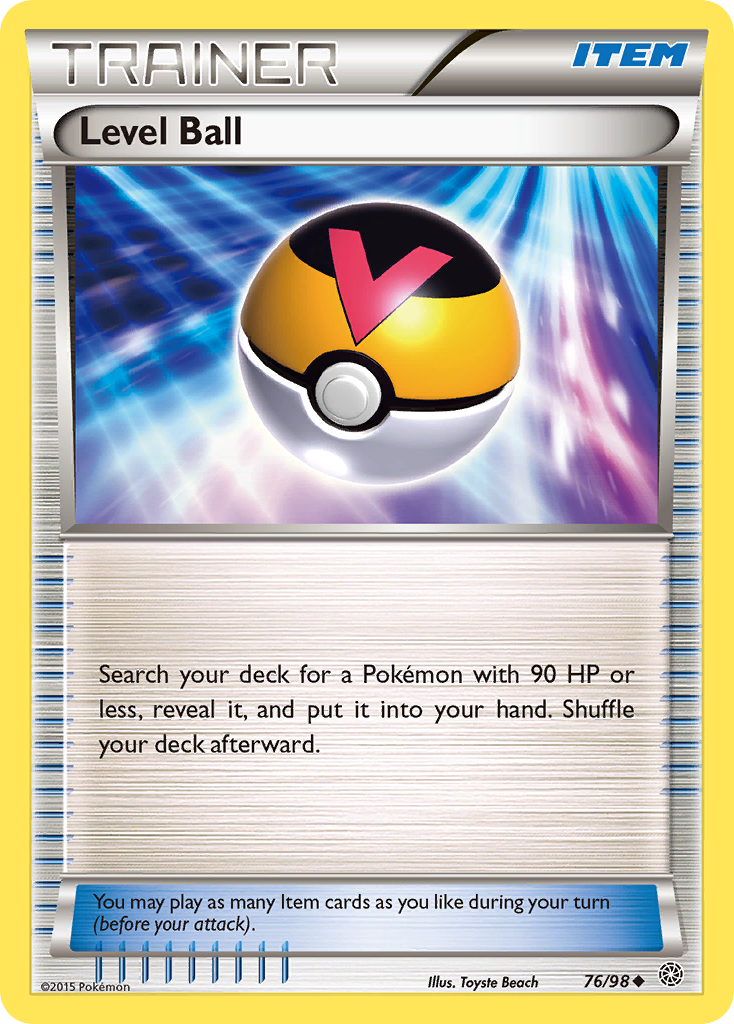 Level Ball (76/98) [XY: Ancient Origins] | Shuffle n Cut Hobbies & Games