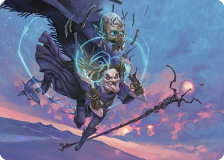 Zur, Eternal Schemer Art Card 1 [Dominaria United Art Series] | Shuffle n Cut Hobbies & Games