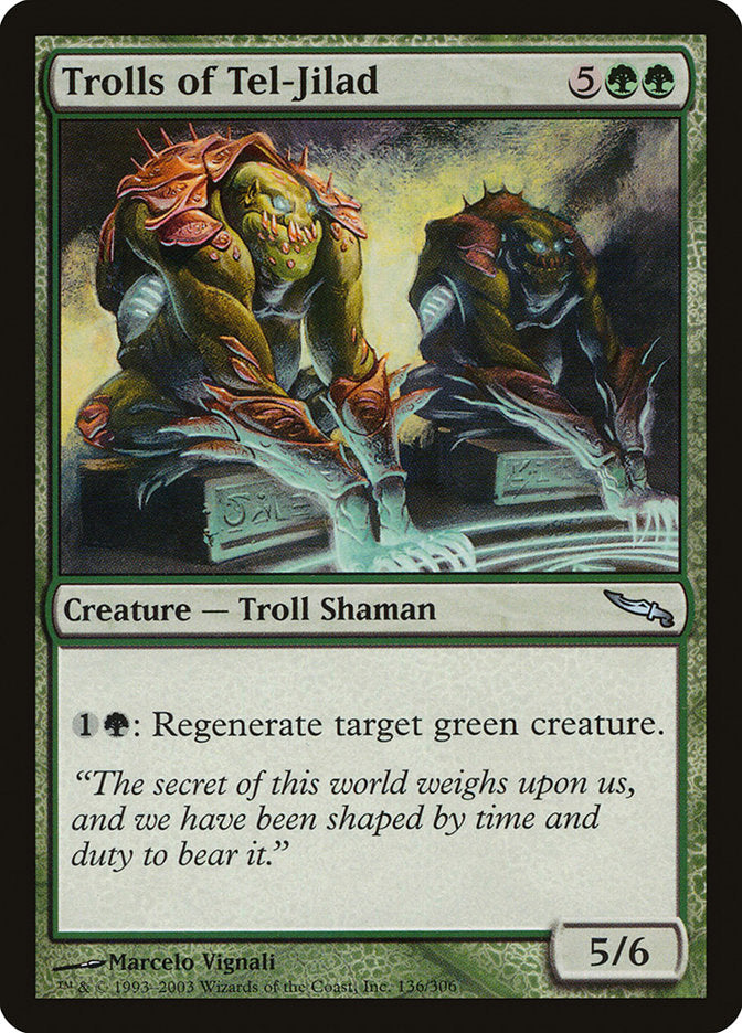 Trolls of Tel-Jilad [Mirrodin] | Shuffle n Cut Hobbies & Games