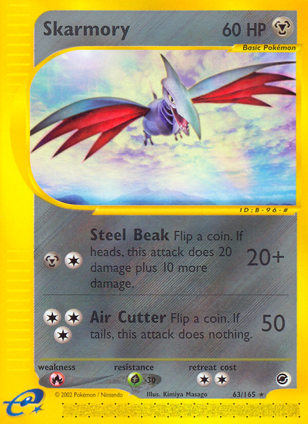 Skarmory (63/165) [Expedition: Base Set] | Shuffle n Cut Hobbies & Games