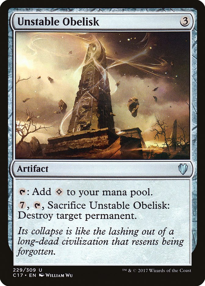 Unstable Obelisk [Commander 2017] | Shuffle n Cut Hobbies & Games