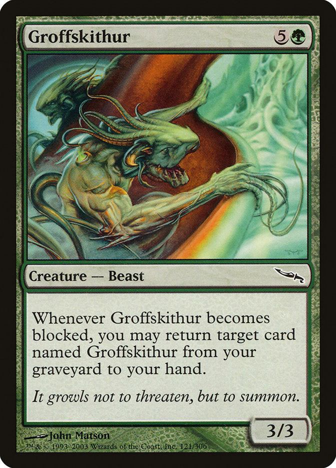 Groffskithur [Mirrodin] | Shuffle n Cut Hobbies & Games