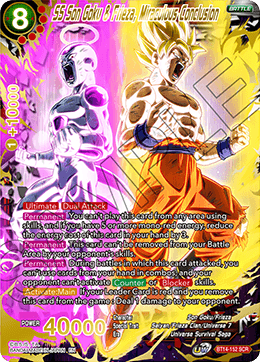 SS Son Goku & Frieza, Miraculous Conclusion (BT14-152) [Cross Spirits] | Shuffle n Cut Hobbies & Games