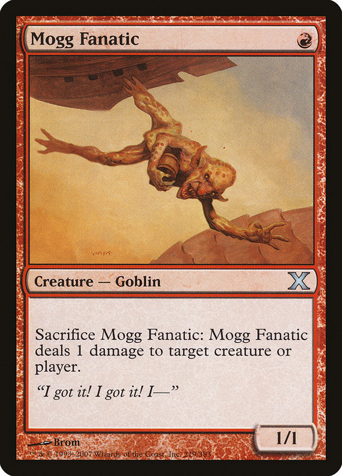 Mogg Fanatic [Tenth Edition] | Shuffle n Cut Hobbies & Games