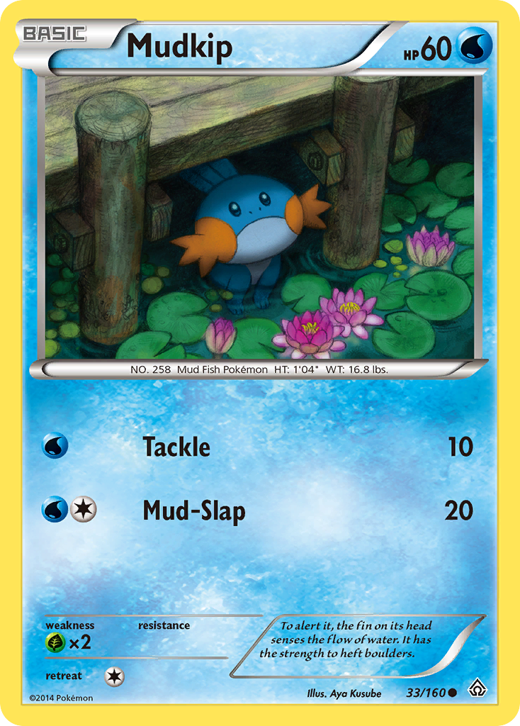 Mudkip (33/160) [XY: Primal Clash] | Shuffle n Cut Hobbies & Games