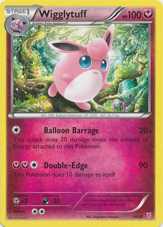 Wigglytuff (14/30) [XY: Trainer Kit 1 - Wigglytuff] | Shuffle n Cut Hobbies & Games