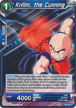 Krillin, the Cunning [BT8-031] | Shuffle n Cut Hobbies & Games