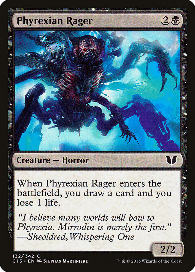 Phyrexian Rager [Commander 2015] | Shuffle n Cut Hobbies & Games