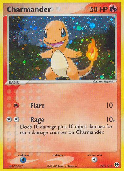 Charmander (113/112) [EX: FireRed & LeafGreen] | Shuffle n Cut Hobbies & Games