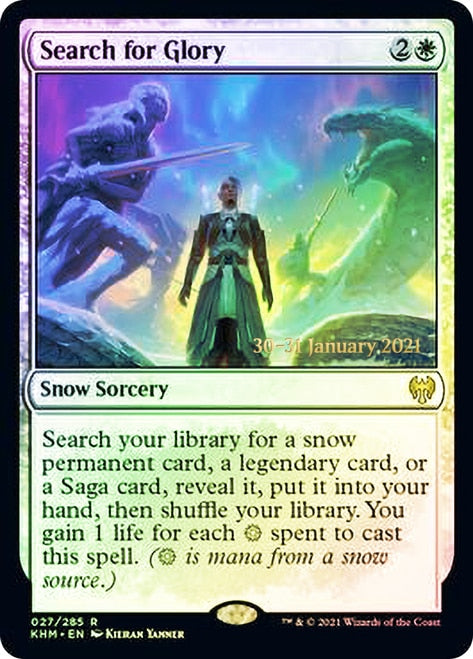 Search for Glory [Kaldheim Prerelease Promos] | Shuffle n Cut Hobbies & Games