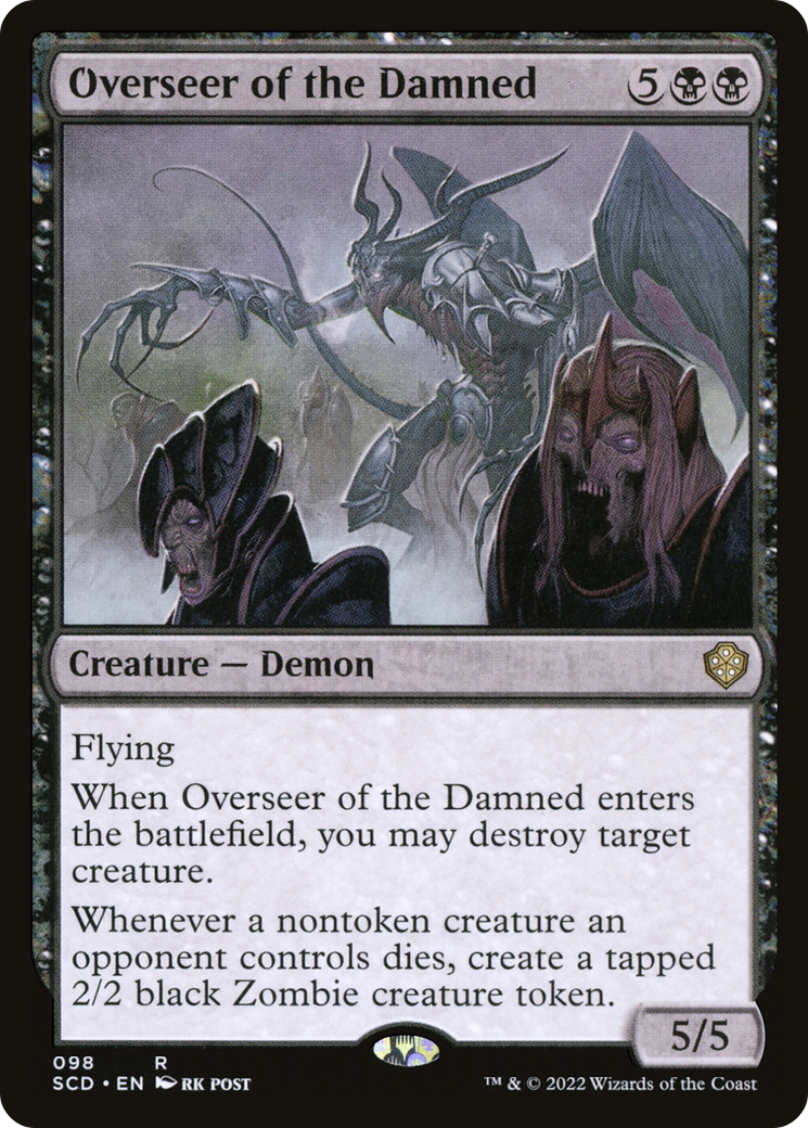 Overseer of the Damned [Starter Commander Decks] | Shuffle n Cut Hobbies & Games