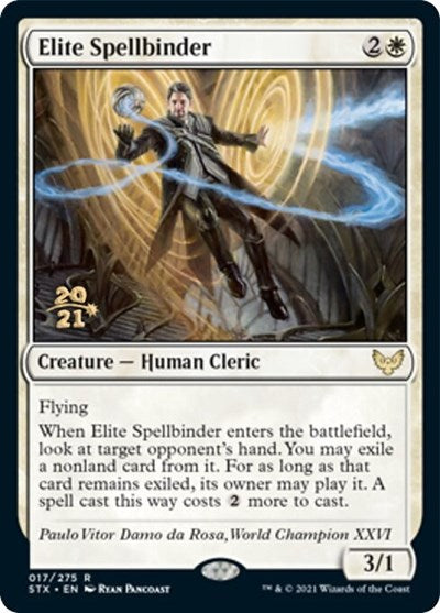 Elite Spellbinder [Strixhaven: School of Mages Prerelease Promos] | Shuffle n Cut Hobbies & Games