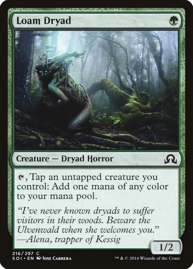 Loam Dryad [Shadows over Innistrad] | Shuffle n Cut Hobbies & Games