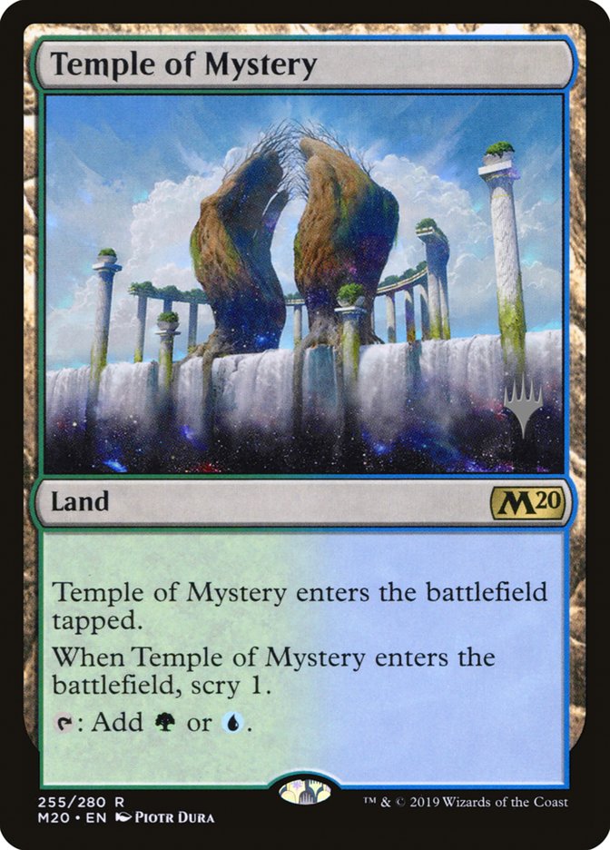 Temple of Mystery (Promo Pack) [Core Set 2020 Promos] | Shuffle n Cut Hobbies & Games