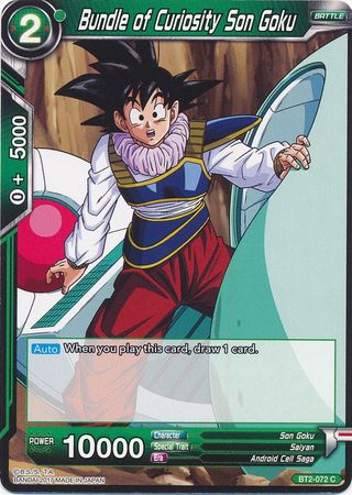 Bundle of Curiosity Son Goku [BT2-072] | Shuffle n Cut Hobbies & Games