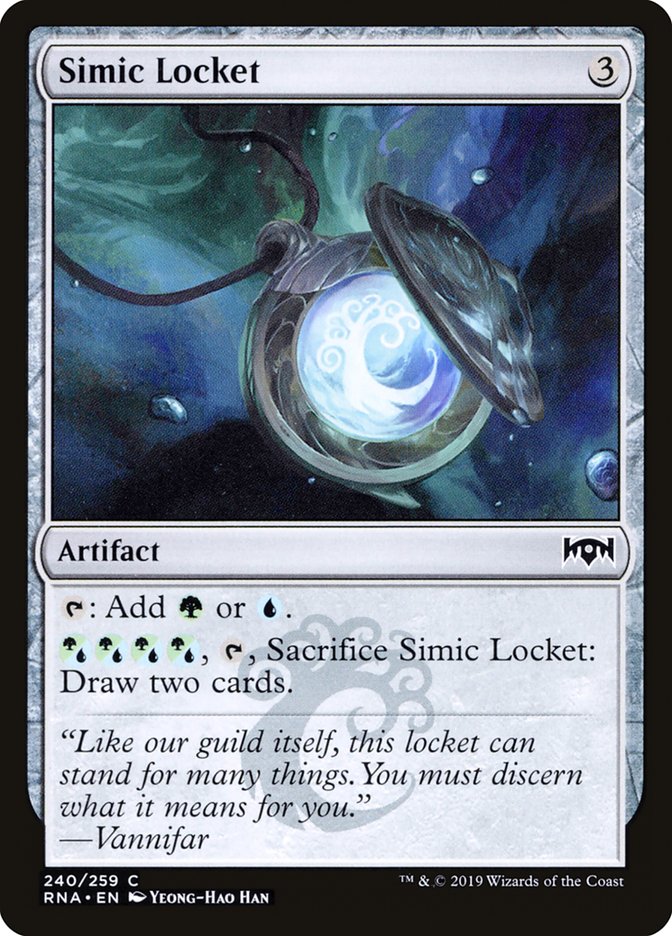 Simic Locket [Ravnica Allegiance] | Shuffle n Cut Hobbies & Games