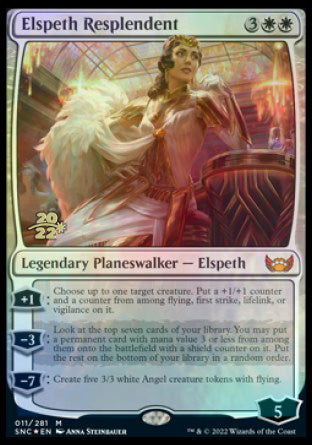 Elspeth Resplendent [Streets of New Capenna Prerelease Promos] | Shuffle n Cut Hobbies & Games