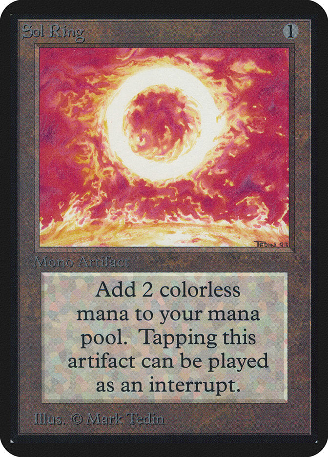 Sol Ring [Alpha Edition] | Shuffle n Cut Hobbies & Games