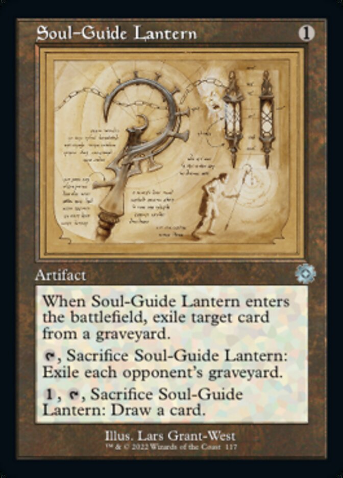 Soul-Guide Lantern (Retro Schematic) [The Brothers' War Retro Artifacts] | Shuffle n Cut Hobbies & Games