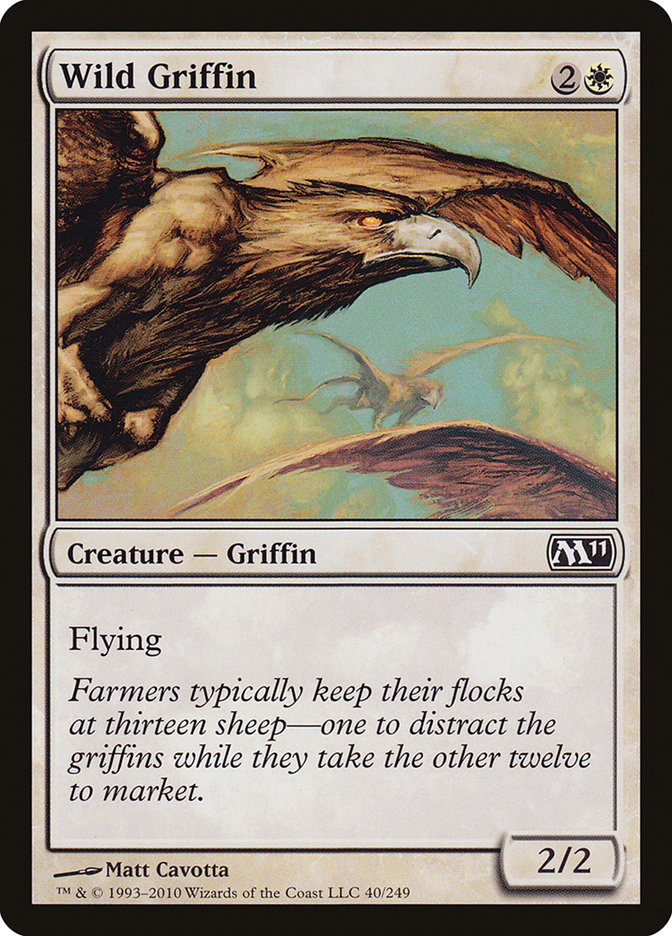 Wild Griffin [Magic 2011] | Shuffle n Cut Hobbies & Games