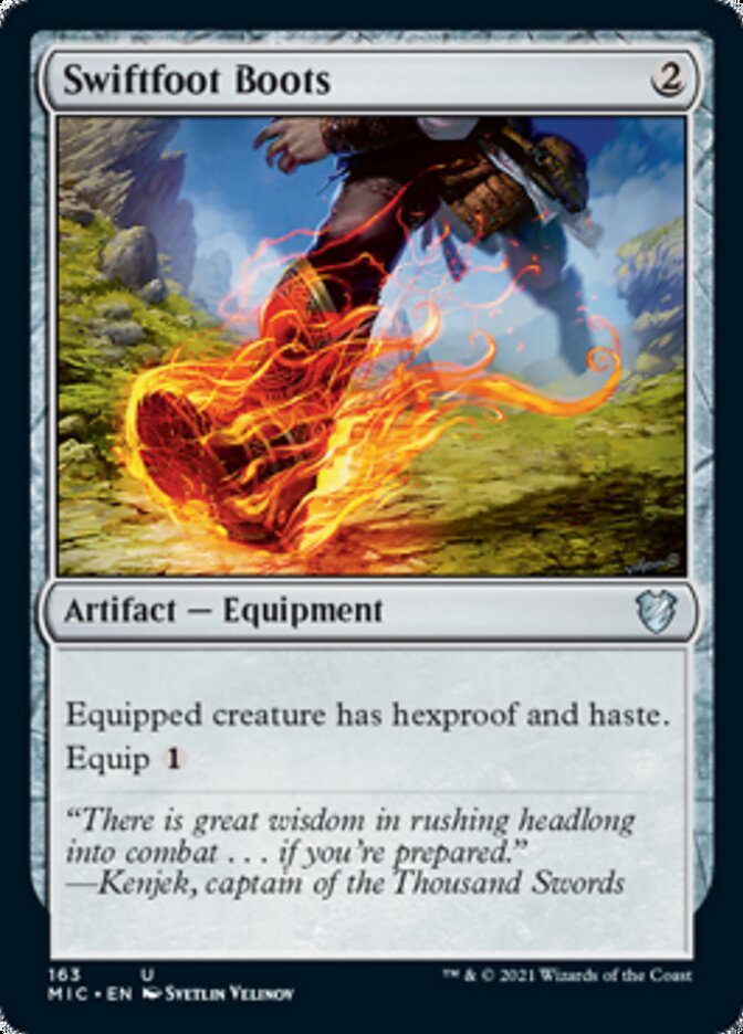 Swiftfoot Boots [Innistrad: Midnight Hunt Commander] | Shuffle n Cut Hobbies & Games