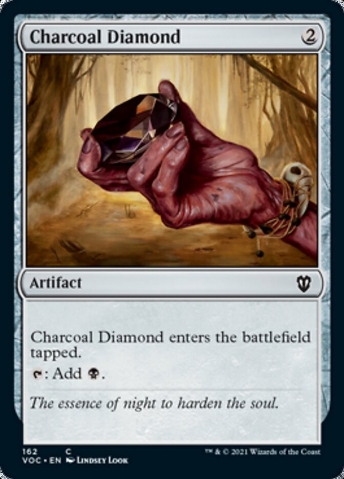 Charcoal Diamond [Innistrad: Crimson Vow Commander] | Shuffle n Cut Hobbies & Games