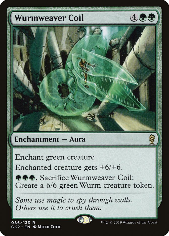 Wurmweaver Coil [Ravnica Allegiance Guild Kit] | Shuffle n Cut Hobbies & Games