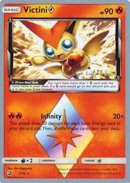 Victini Prism Star (7/70) (Fire Box - Kaya Lichtleitner) [World Championships 2019] | Shuffle n Cut Hobbies & Games