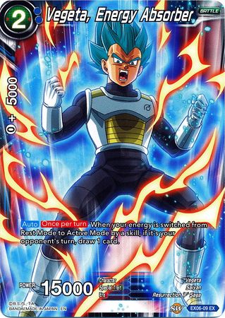 Vegeta, Energy Absorber [EX06-09] | Shuffle n Cut Hobbies & Games