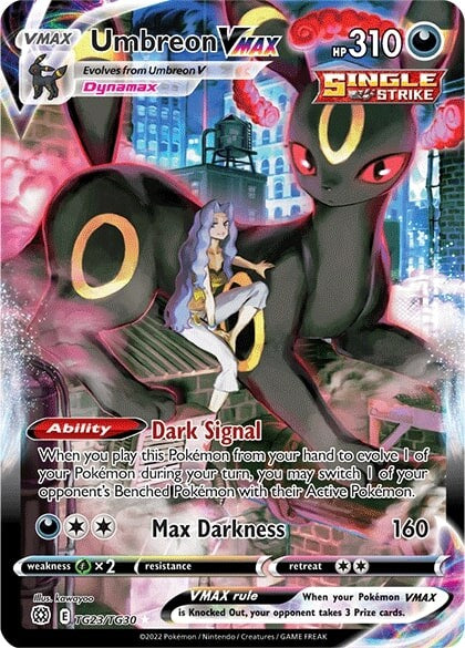 Umbreon VMAX (TG23/TG30) [Sword & Shield: Brilliant Stars] | Shuffle n Cut Hobbies & Games