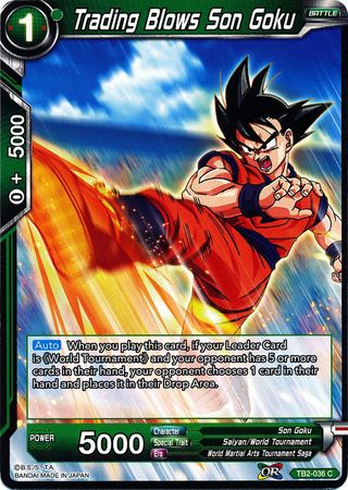 Trading Blows Son Goku [TB2-036] | Shuffle n Cut Hobbies & Games