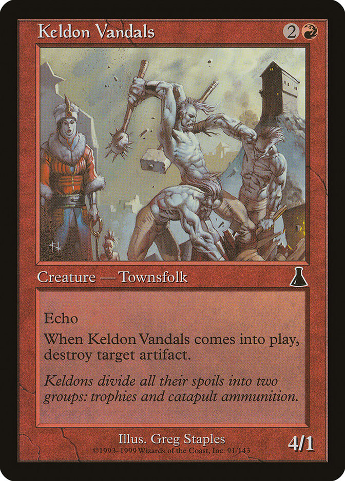 Keldon Vandals [Urza's Destiny] | Shuffle n Cut Hobbies & Games