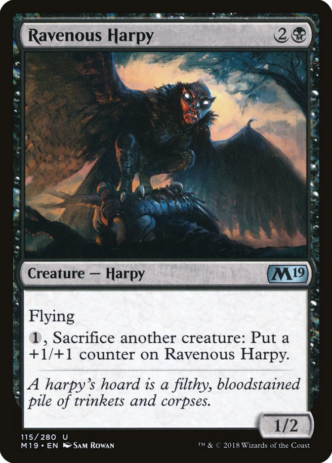 Ravenous Harpy [Core Set 2019] | Shuffle n Cut Hobbies & Games