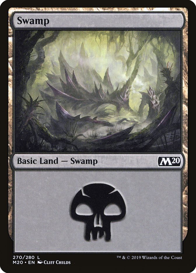 Swamp (270) [Core Set 2020] | Shuffle n Cut Hobbies & Games