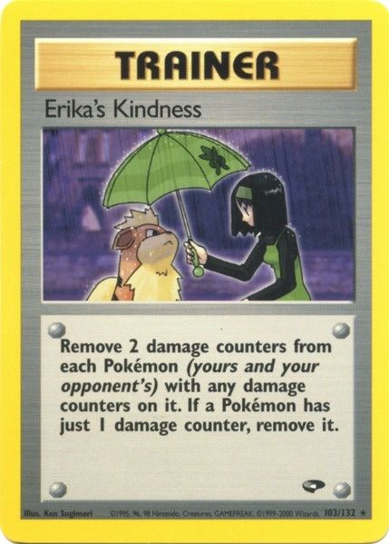 Erika's Kindness (103/132) [Gym Challenge Unlimited] | Shuffle n Cut Hobbies & Games