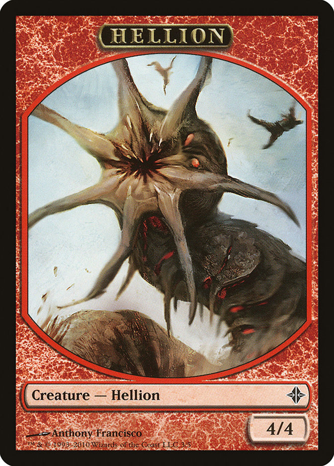 Hellion Token [Rise of the Eldrazi Tokens] | Shuffle n Cut Hobbies & Games