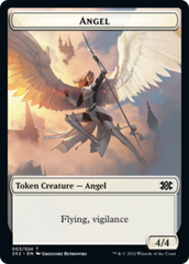 Elemental // Angel Double-Sided Token [Double Masters 2022 Tokens] | Shuffle n Cut Hobbies & Games