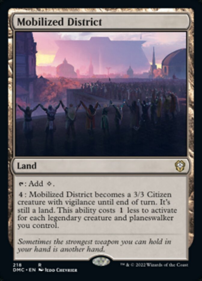 Mobilized District [Dominaria United Commander] | Shuffle n Cut Hobbies & Games